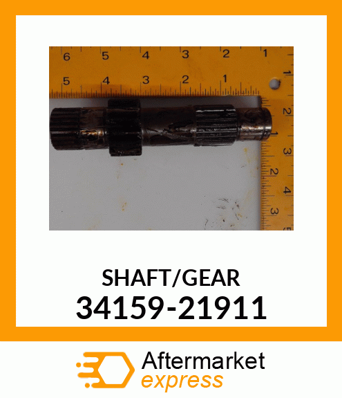 SHAFT/GEAR 34159-21911