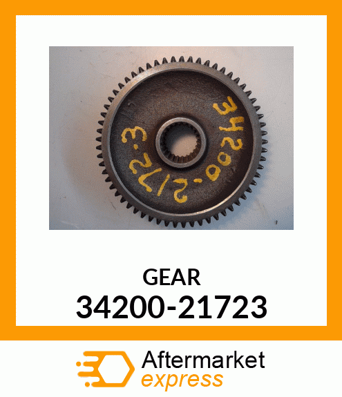 GEAR 34200-21723