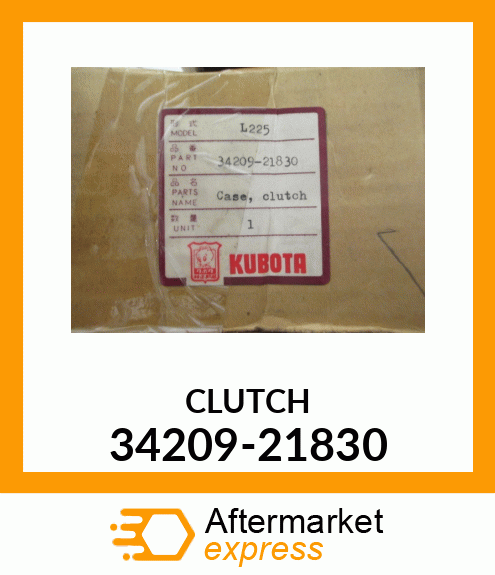 CLUTCH 34209-21830