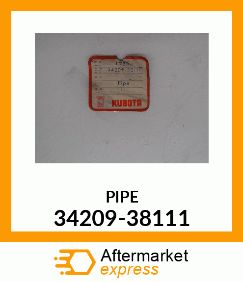 PIPE 34209-38111