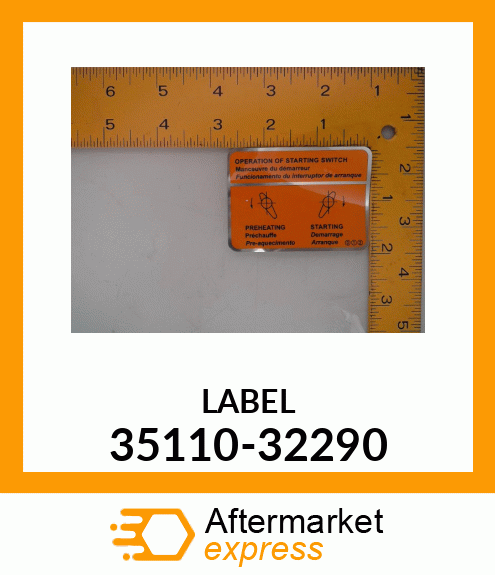 LABEL 35110-32290