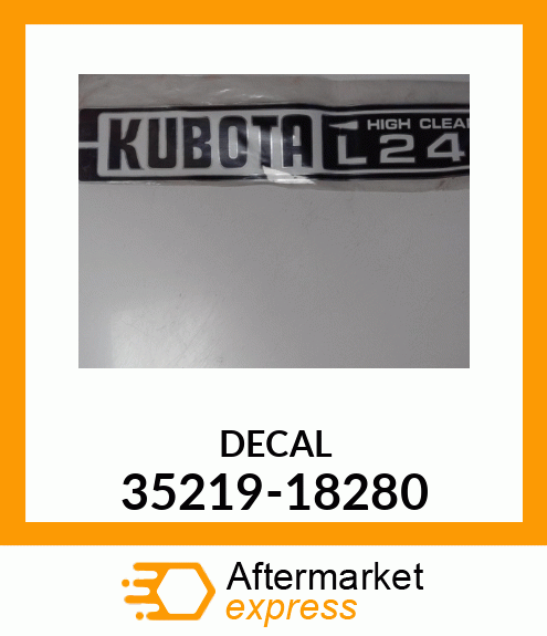 DECAL 35219-18280