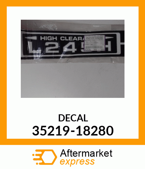 DECAL 35219-18280