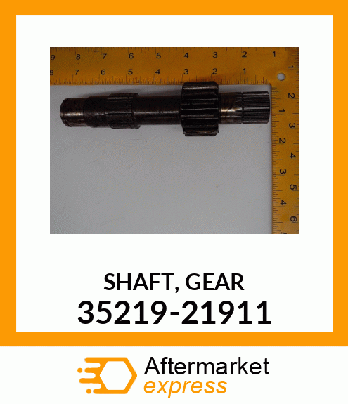 SHAFT, GEAR 35219-21911