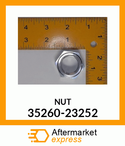 NUT 35260-23252