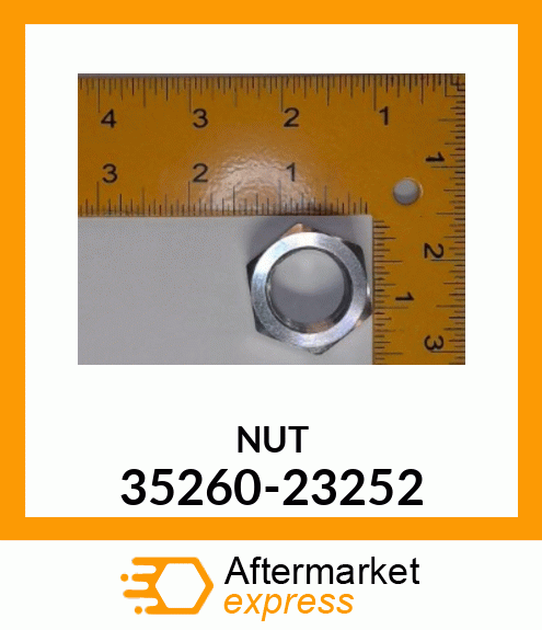 NUT 35260-23252