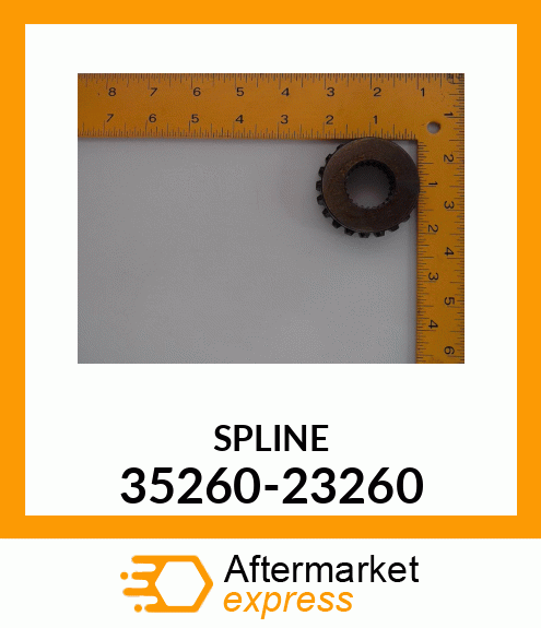 SPLINE 35260-23260