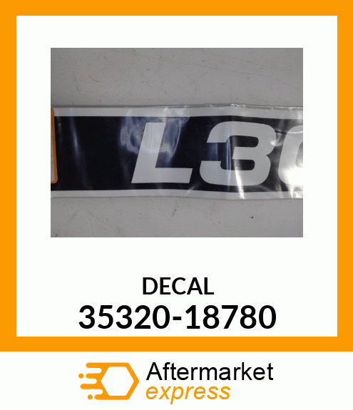 DECAL 35320-18780