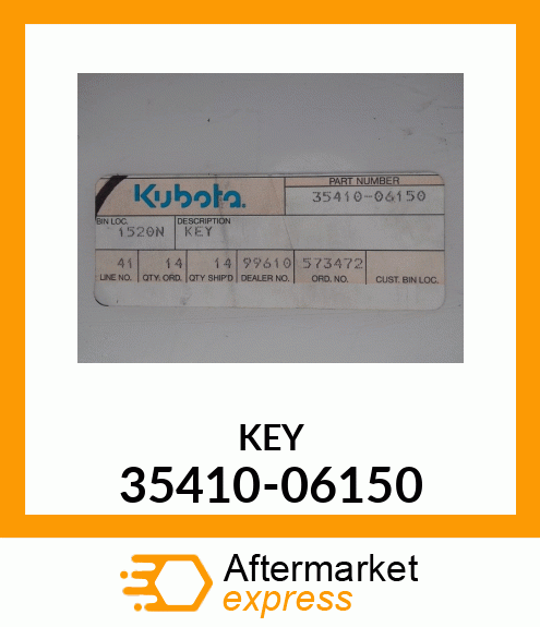 KEY 35410-06150