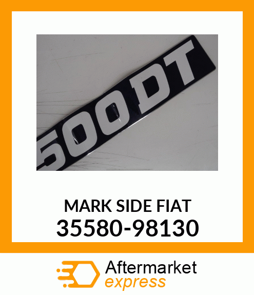 MARK SIDE FIAT 35580-98130