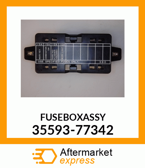 FUSEBOXASSY 35593-77342