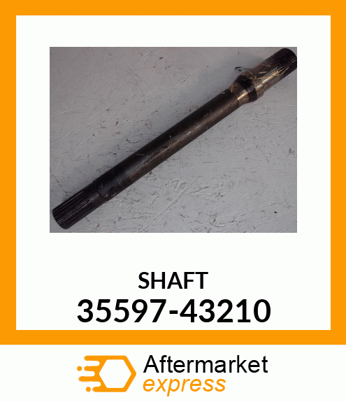 SHAFT 35597-43210