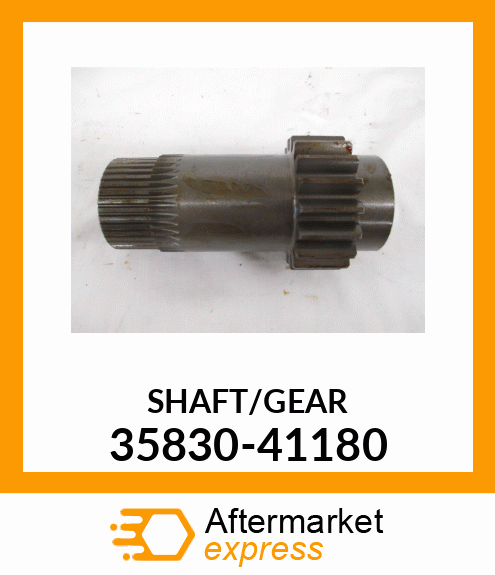 SHAFT/GEAR 35830-41180