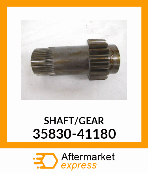 SHAFT/GEAR 35830-41180