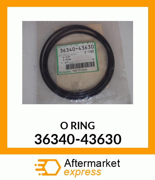 O RING 36340-43630