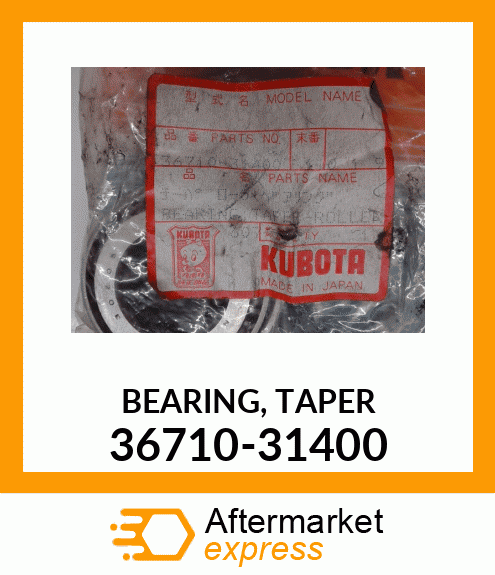 BEARING, TAPER 36710-31400