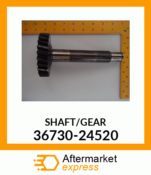 SHAFT,GEAR 36730-24520