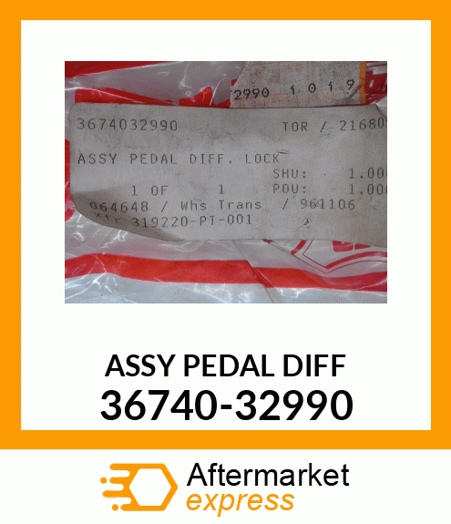 ASSY_PEDAL_DIFF 36740-32990