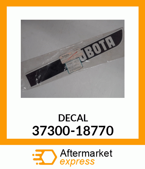 DECAL 37300-18770