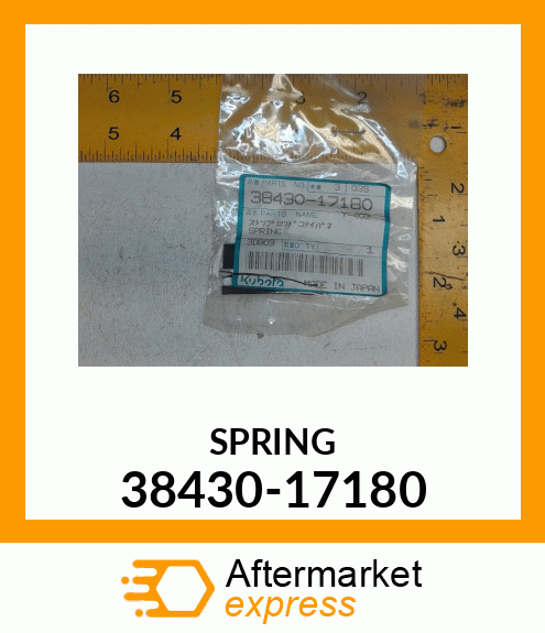 SPRING 38430-17180