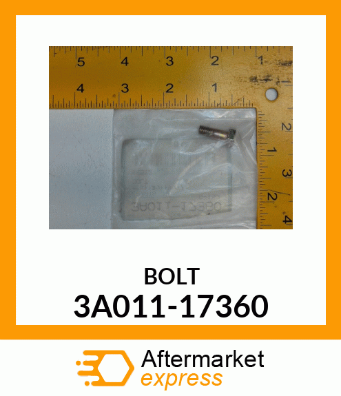 BOLT 3A011-17360