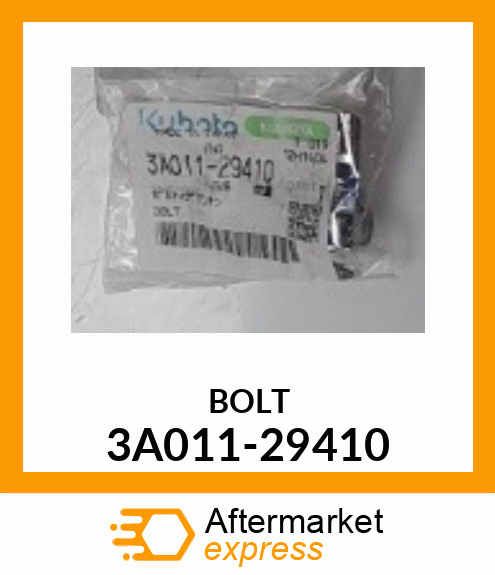 BOLT 3A011-29410