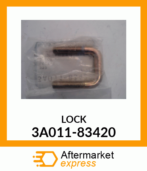 LOCK 3A011-83420