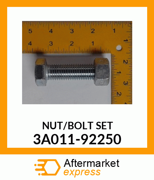 NUT/BOLTSET 3A011-92250