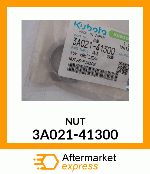 NUT 3A021-41300