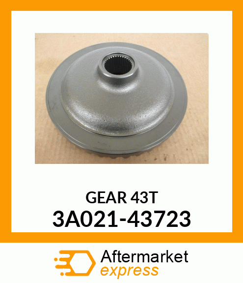 GEAR43T 3A021-43723