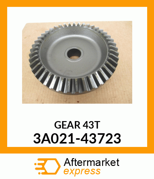 GEAR43T 3A021-43723