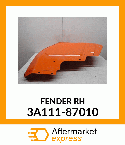 FENDERRH 3A111-87010