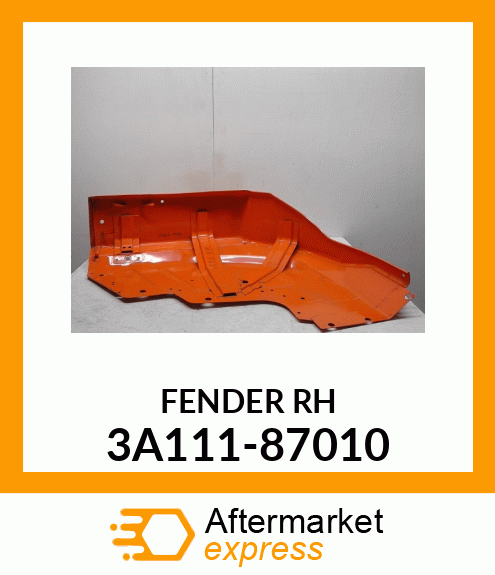 FENDERRH 3A111-87010