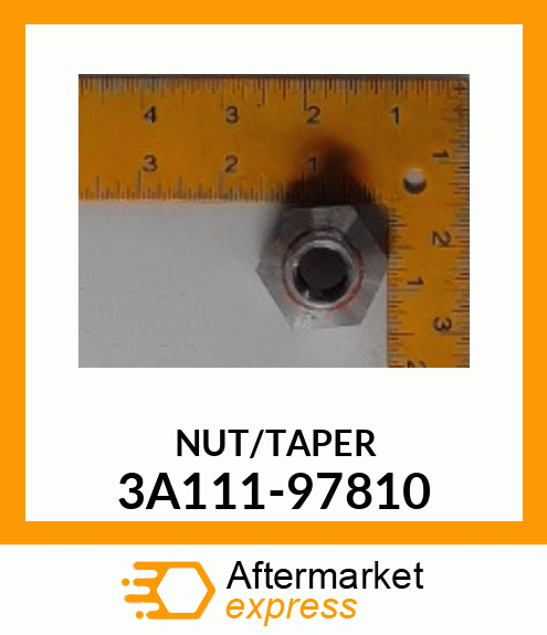 NUT/TAPER 3A111-97810