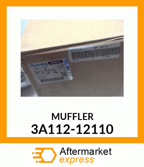 MUFFLER 3A112-12110