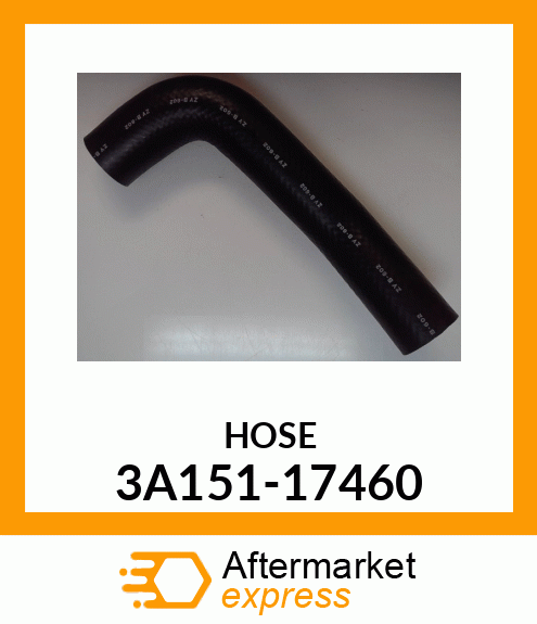 HOSE 3A151-17460