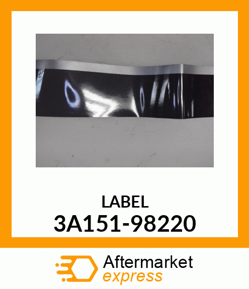 LABEL 3A151-98220