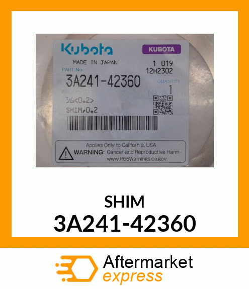 SHIM 3A241-42360