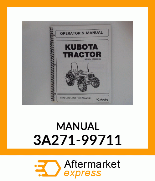 MANUAL 3A271-99711