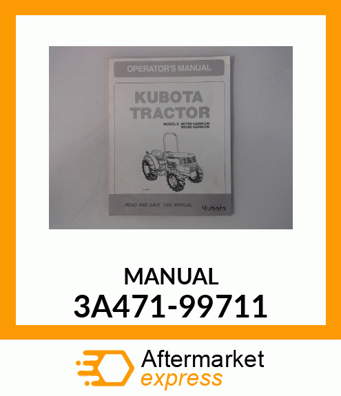 MANUAL 3A471-99711