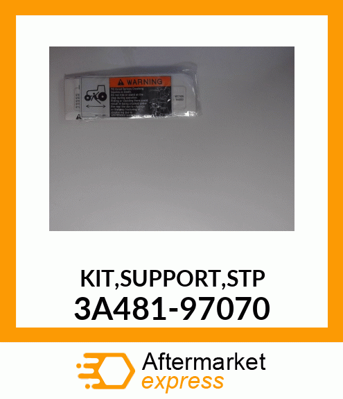 KIT,SUPPORT,STP 3A481-97070