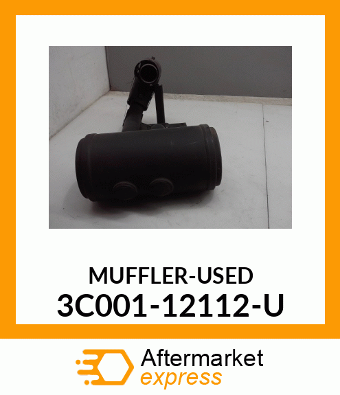 MUFFLER-USED 3C001-12112-U