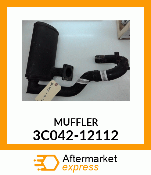 MUFFLER 3C042-12112