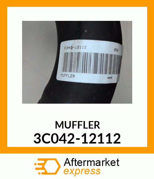 MUFFLER 3C042-12112