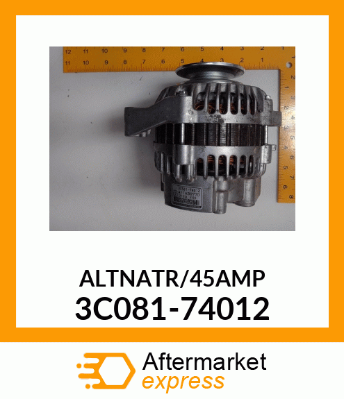 ALTNATR/45AMP 3C081-74012