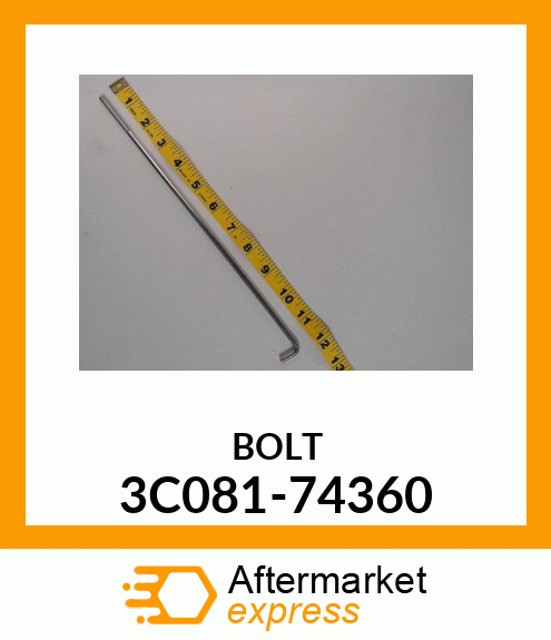 BOLT 3C081-74360