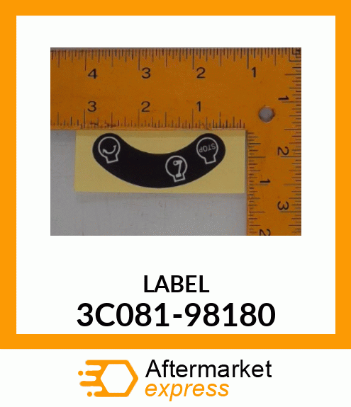 LABEL 3C081-98180