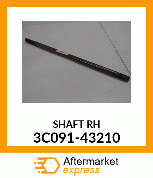 SHAFT_RH 3C091-43210