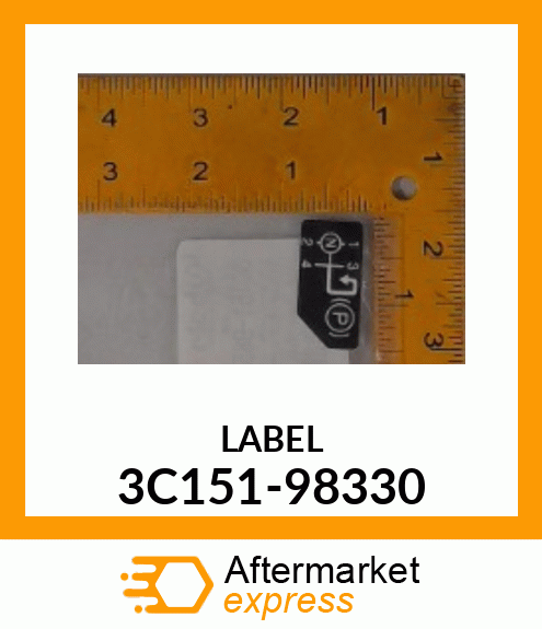 LABEL 3C151-98330