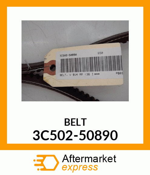 BELT 3C502-50890